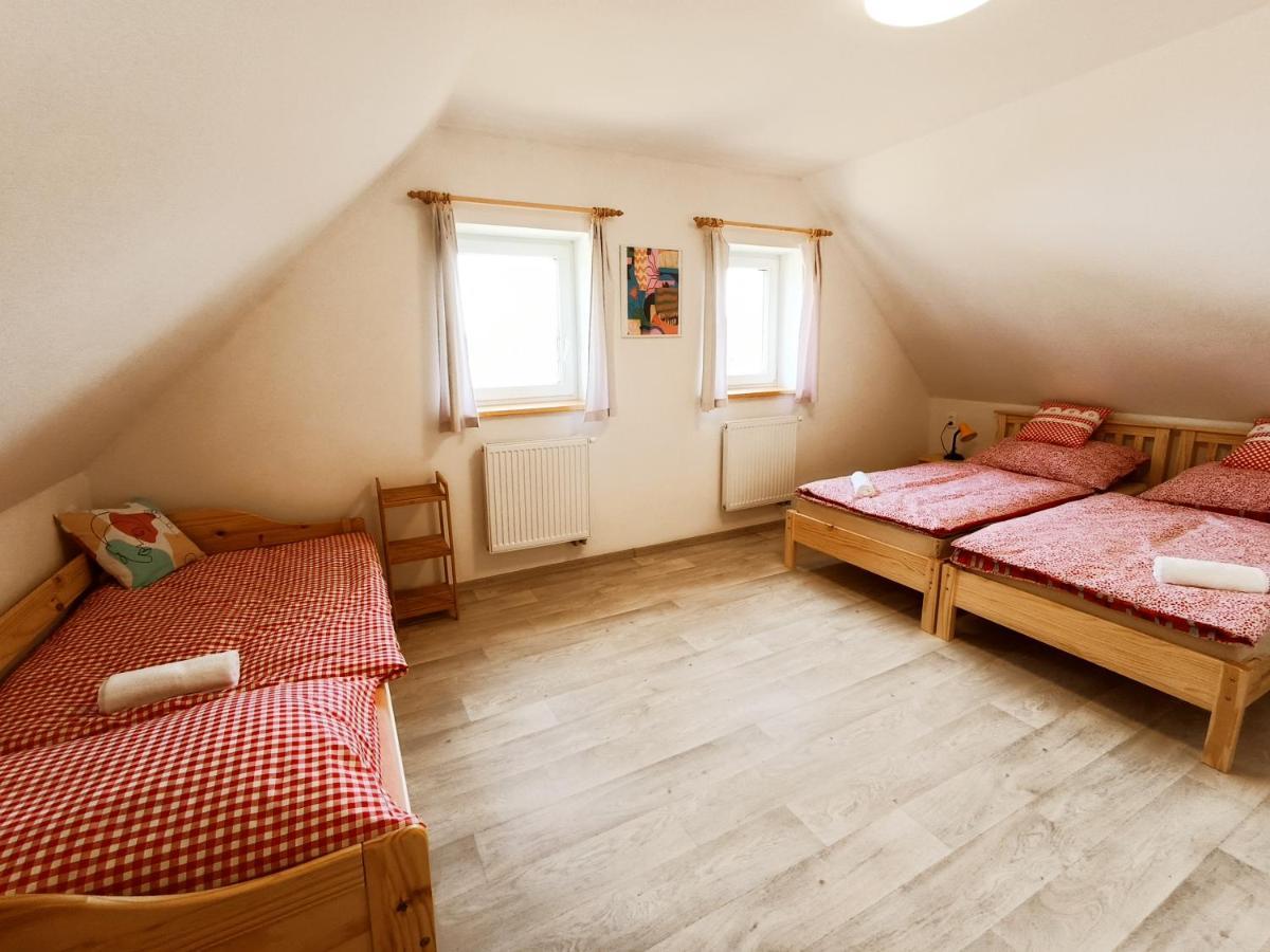 Klidna Lokalita Na Kraji Lesa, Cely Dum S Uschovnu Kol Villa Nová Bystřice Dış mekan fotoğraf