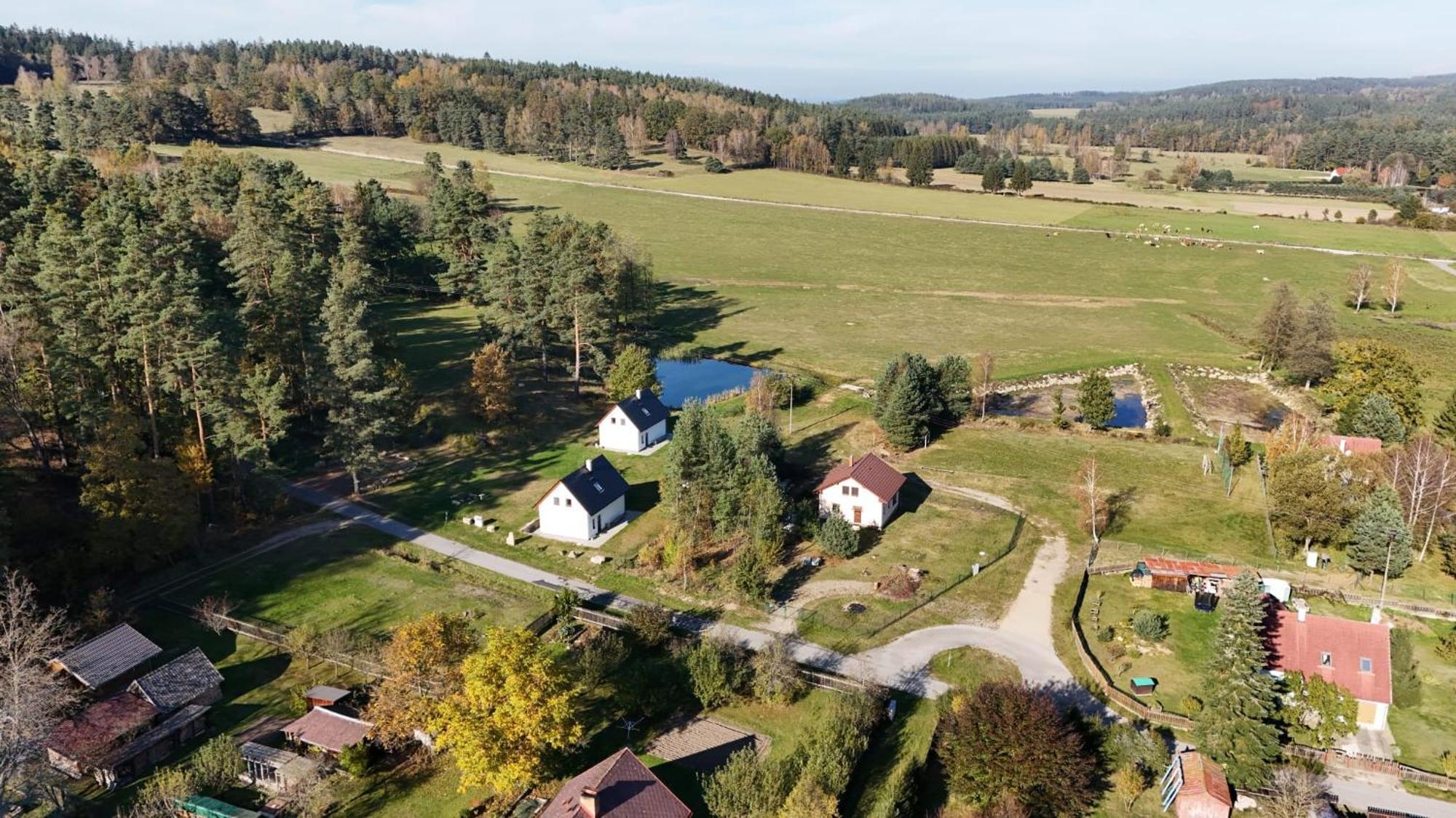 Klidna Lokalita Na Kraji Lesa, Cely Dum S Uschovnu Kol Villa Nová Bystřice Dış mekan fotoğraf
