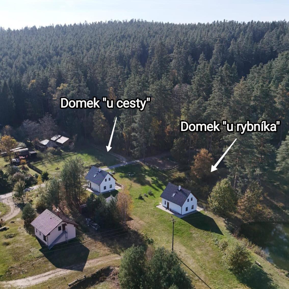 Klidna Lokalita Na Kraji Lesa, Cely Dum S Uschovnu Kol Villa Nová Bystřice Dış mekan fotoğraf